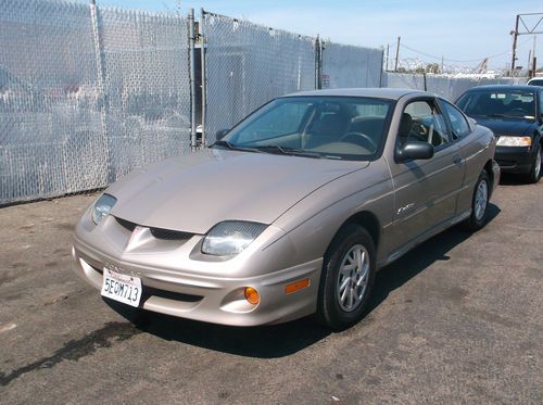 2002 pontiac sunfire, no reserve