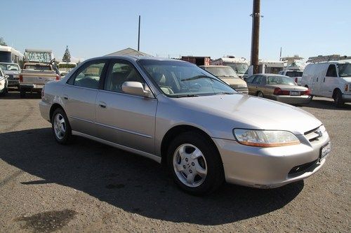 1999 honda accord ex  sedan manual 4 cylinder no reserve