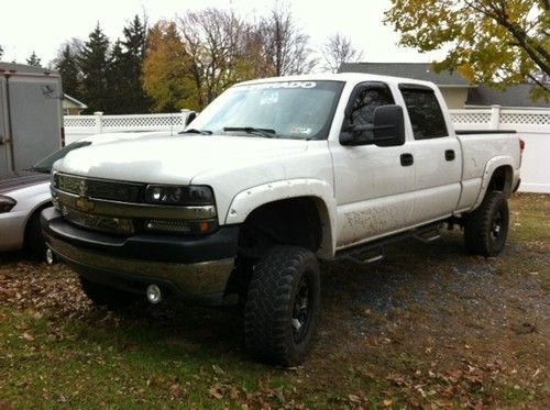 2002 chevy silverado 2500 4x4 lifted custom