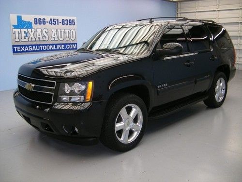 We finance!!!  2010 chevrolet tahoe lt flex-fuel roof nav tv leather texas auto