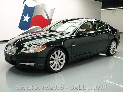 2010 jaguar xf premium leather sunroof nav rear cam 56k texas direct auto