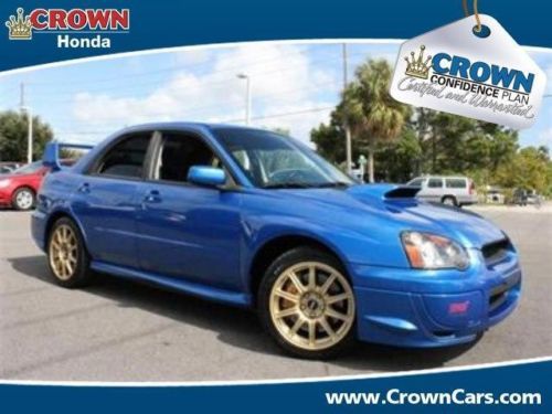 2005 subaru impreza wrx sti awd