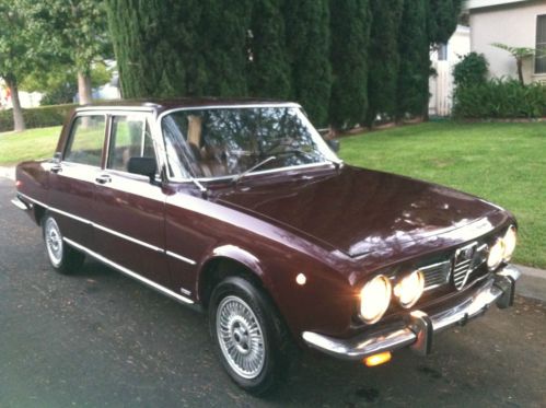 1969 alfa romeo berlina 1750