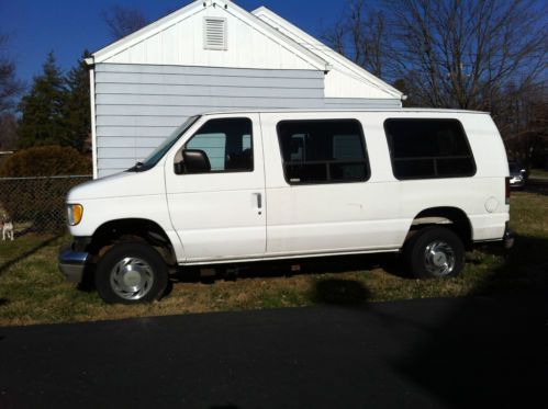 Handicapped accessible wheelchair van