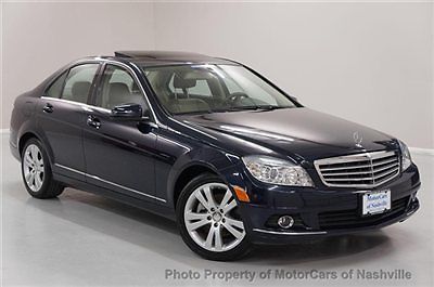 5-days *no reserve* &#039;10 c300 4matic awd luxury premium 25mpg carfax warranty