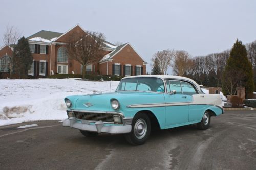 1956 chevy bell air 265 power pack hard top