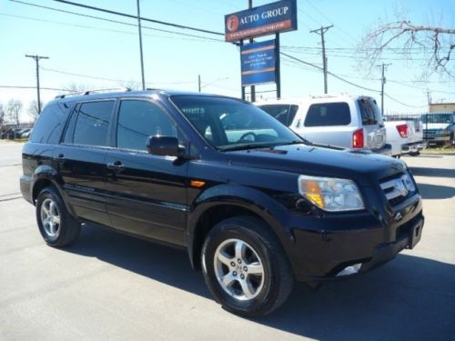 Honda pilot ex-l auto sunroof suv 3rd row dvd leather warranty we finance van