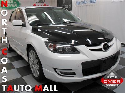 2009(09)mazdaspeed3 gt white/black xen cd chgr only 28k save huge!!!