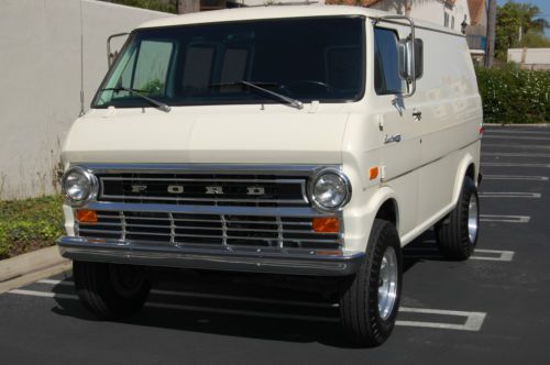 Sell Used Ford 1972 Econoline 300 Vintage Van Restored Excellent Condition No Rust In San 