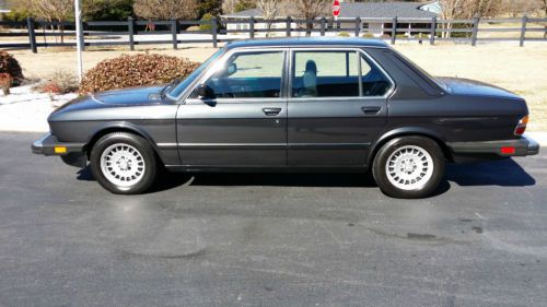 1985 bmw 535i--excellent example--lady owned--really a good one