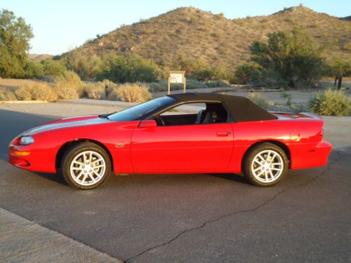 2002 chevrolet camaro z28 ss convertible 2-door 5.7l