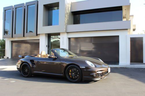 2008 porsche 911 turbo convertible 2-door 3.6l