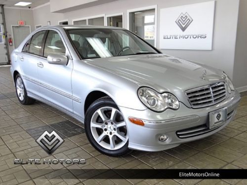 07 mercedes c280 1-owner heated seats xenons