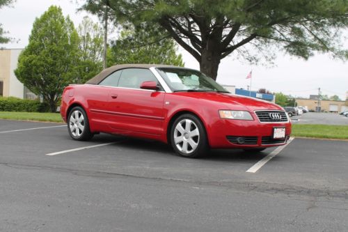 2004 audi a4 1.8 turbo cabroilet low mileage well maintained