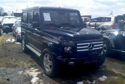 2002 mercedes-benz g-class g500 damaged repairable starts! clean title! l@@k!!