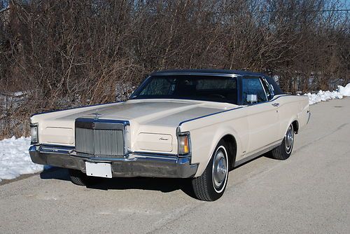 1971 lincoln mark iii cartier