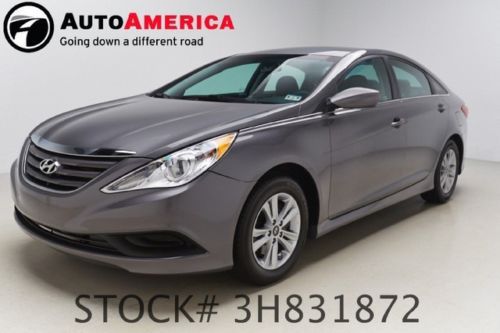 2014 sonata gls 2600k low miles aux/usb port pwr locks/windows auto one 1 owner