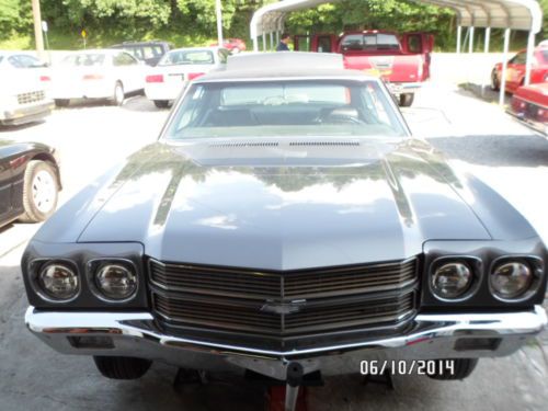 70 chevelle malibu 402 automatic hardtop disk brakes 12 bolt 1 owner tn car