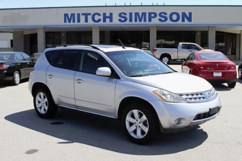 2006 nissan murano sl awd leather bose sunroof great carfax