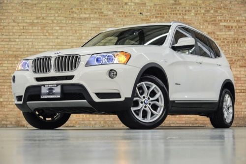 2011 bmw x3 xdrive35i $48k msrp! pano! nav! sport activity pkg! low miles! wow!