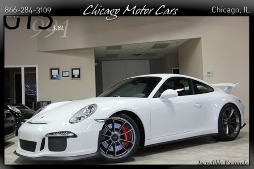 2014 porsche 911/991 gt3 pdk pcm navigation 20 inch wheels recall completed wow