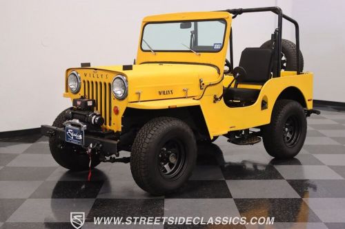 1954 willys cj3b custom v8 4x4