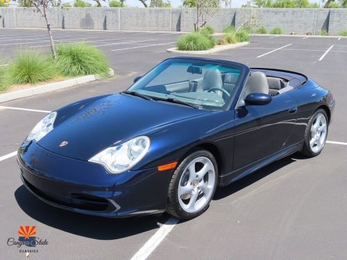 2004 porsche 911 2dr cabriolet carrera 6-spd manual