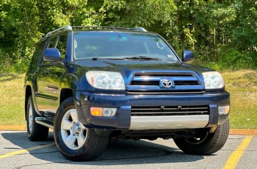 2004 toyota 4runner no reserve low miles 4runner limited