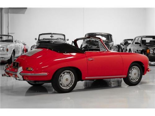 1965 porsche 356 c 1600 cabriolet