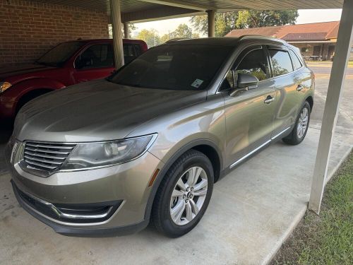 2016 lincoln mkx premiere