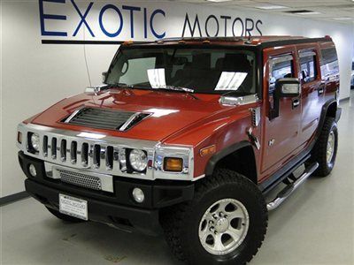 2004 hummer h2 4wd! nav heated-sts 3rd-row dvd-pkg moonroof tow-pkg bose cd-plyr