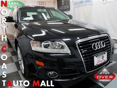 2011(11)a6 premium plus awd fact w-ty navi heat sts sun xenon park back up mp3