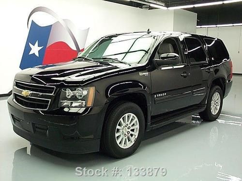 2008 chevy tahoe hybrid 8-pass htd leather nav dvd 81k texas direct auto