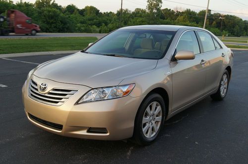 No reserve 2009 toyota camry hybrid 1-owner, bluetooth, smart key