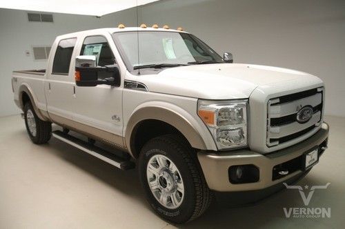 2013 king ranch crew 4x4 fx4 navigation sunroof leather heated 20s aluminum