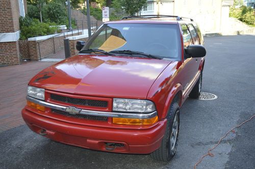 2002 chevrolet blazer ls sport utility 4-door 4.3l 4wd - clean!