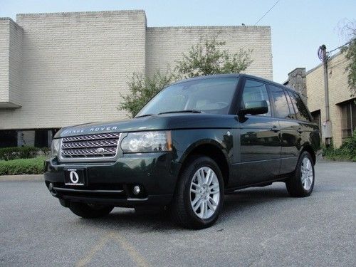 Beautiful 2010 range rover hse, loaded with options, warranty