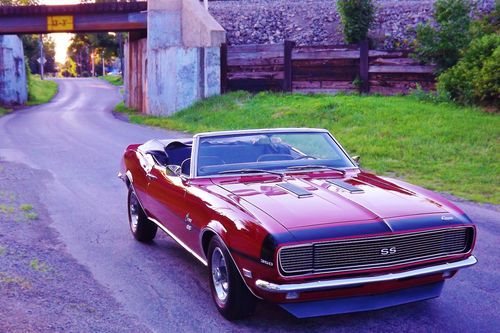 Red super sport rally sport #s matching rare convertible