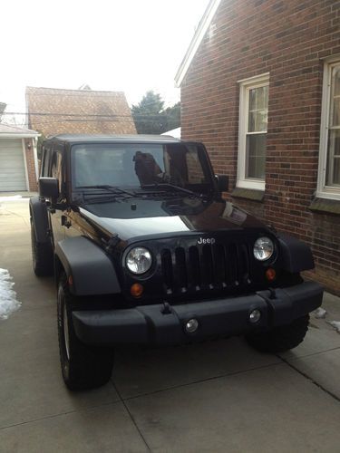 2007 jeep wrangler unlimited x sport utility 4-door 3.8l 4x4