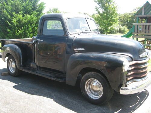 1949 chevy 31001/2 ton duel carbs offenhouser intake hot rod rat rod nice!!!!