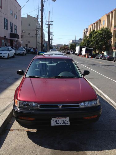 1992 honda accord dx sedan 4-door 2.2l