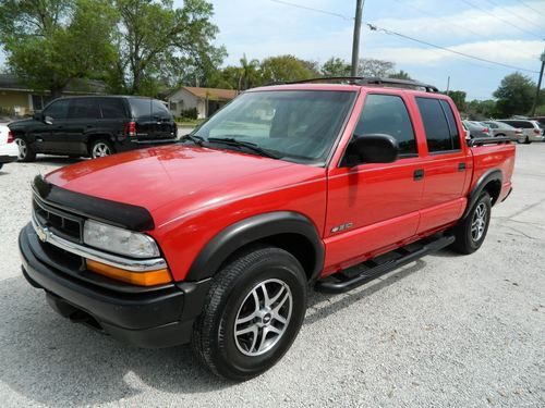 Purchase used 2003 S-10 ZR5 CREW CAB 4X4 PICKUP, GREAT SHAPE, LOOK