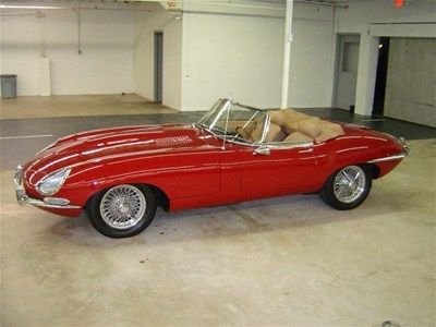 67 4.2 liter carmen red/tan soft top 4 spd series 1