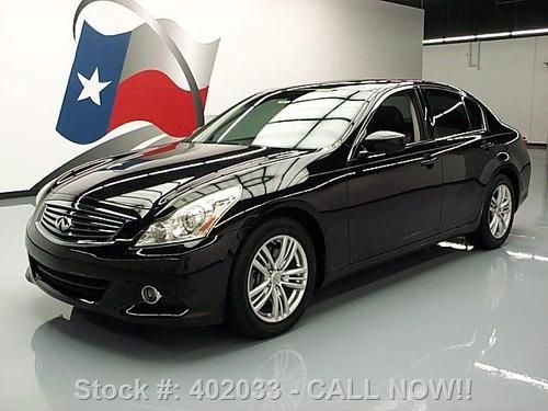 2010 infiniti g37 journey auto sunroof nav rear cam 39k texas direct auto