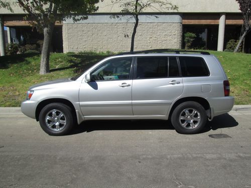 2005 toyota highlander 4wd v6 4d suv stk#227366, no reserve