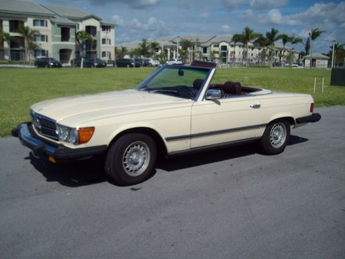 1981 mercedes benz sl 380