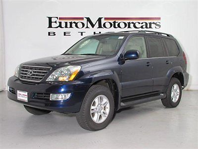 Navigation rear camera blue leather gx best deal lexus gx470 dvd 470 07 08 06