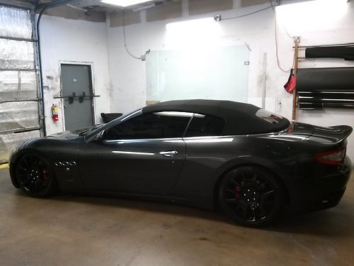 Convertible with paint protection,lowering kit,and high performance exhaust