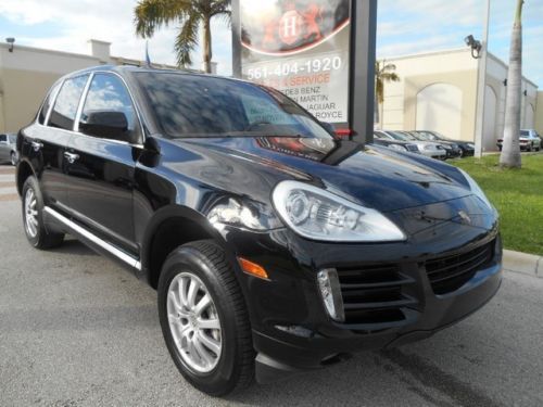 2009 porsche cayenne 4x4 suv 1 owner florida awd  navi clean autocheck