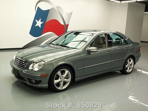 2006 mercedes-benz c230 sport sunroof pwr sunshade 58k texas direct auto